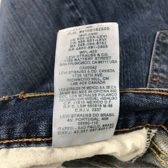 Levi’s 505 Men’s Jeans W 34 L 32 - Picture 7 of 9